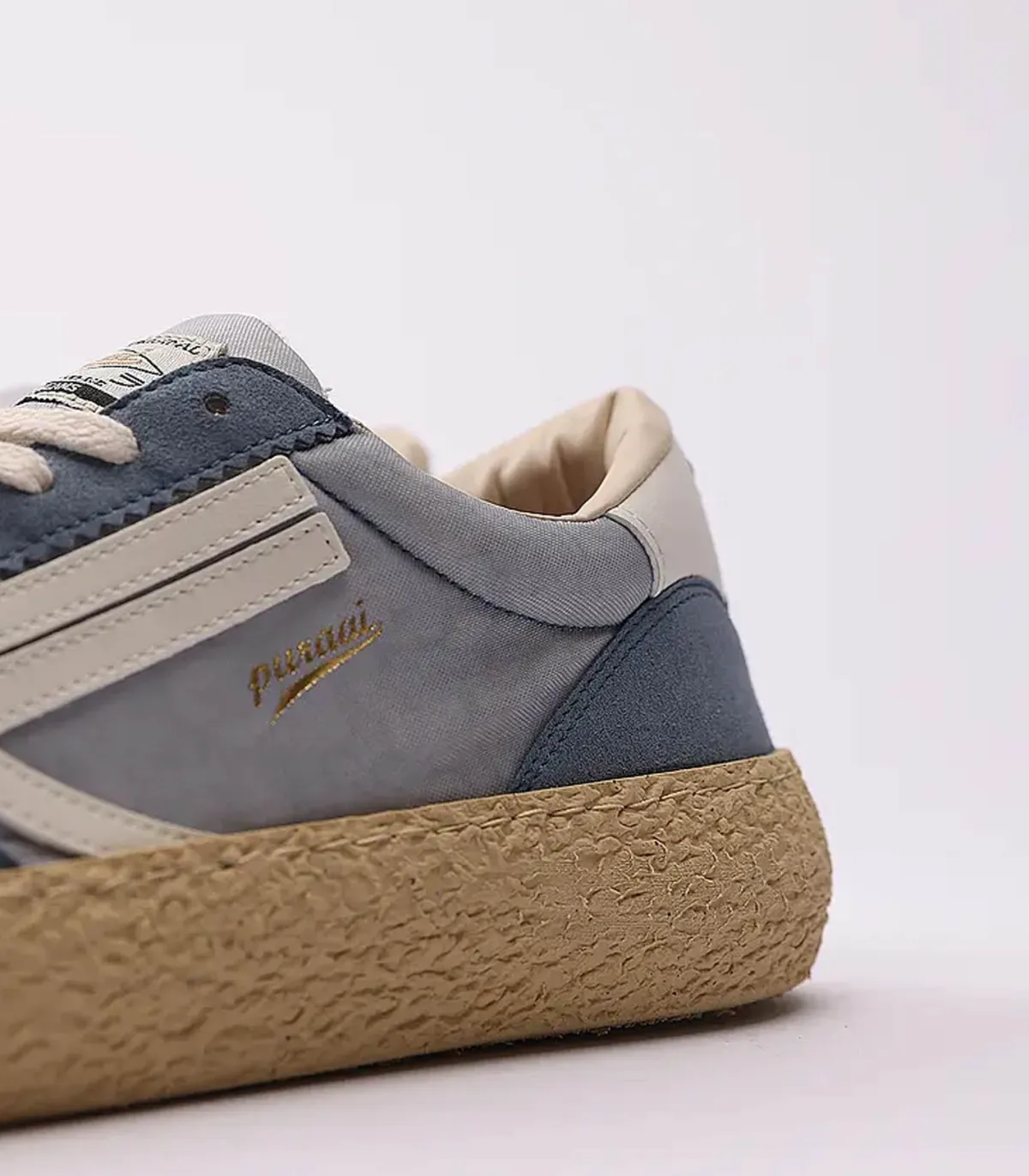 Puraai Sneakers 1.01 Vintage Blue Bell*Homme Baskets