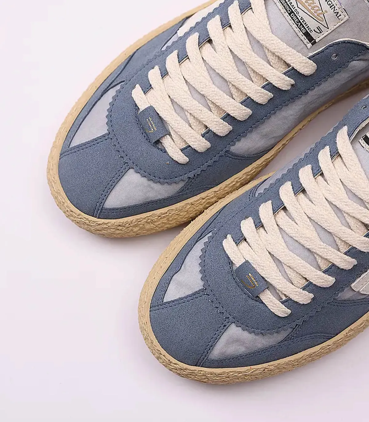 Puraai Sneakers 1.01 Vintage Blue Bell*Homme Baskets