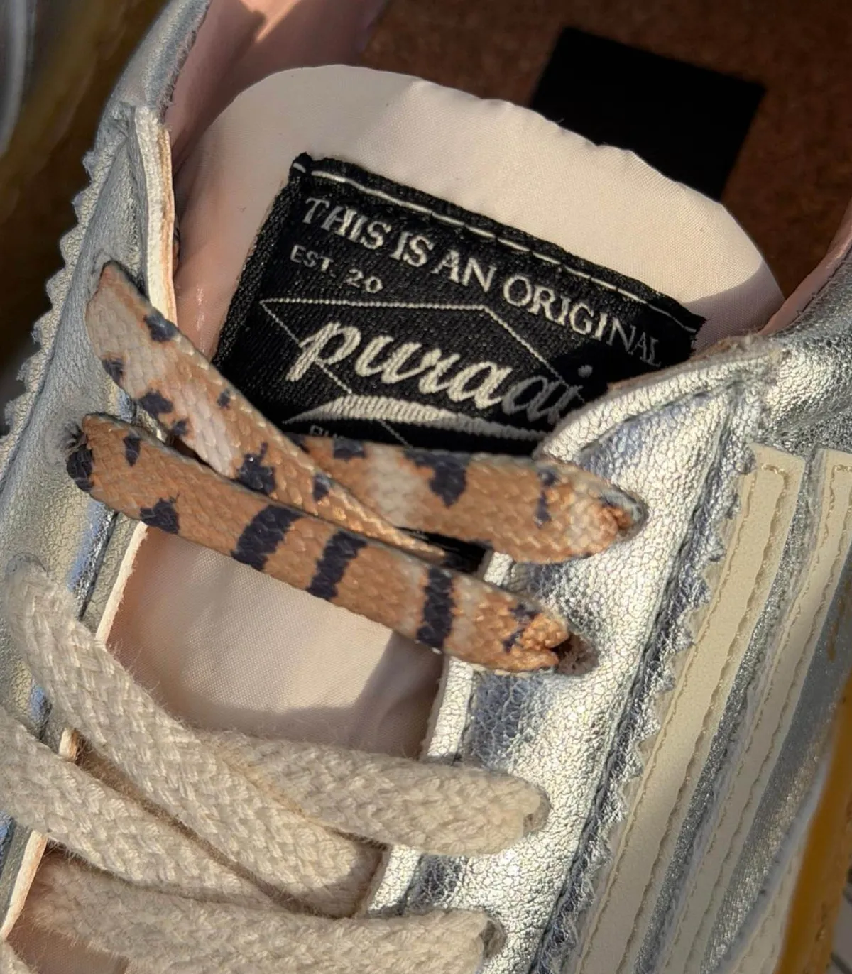 Puraai Sneakers 1.01 Vintage Silverware*Femme Baskets