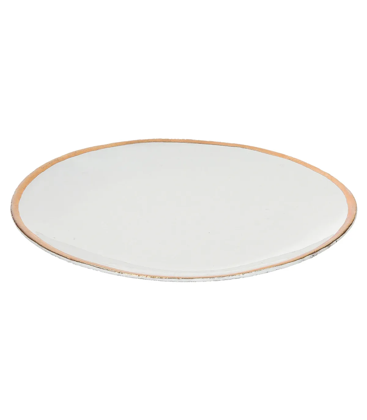 Astier de Villatte Soucoupe en céramique "Crésus"* Assiettes & Plats|Services À Thé