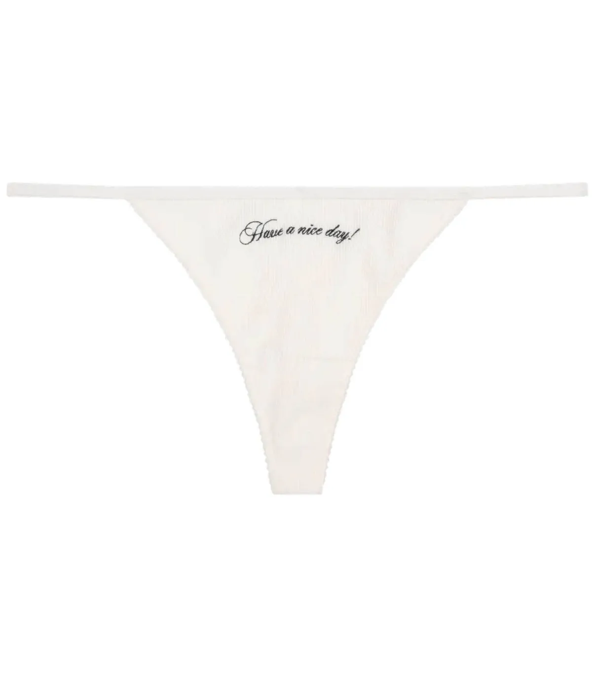 Love Stories String Roomservice Off White*Femme Lingerie|Love Stories