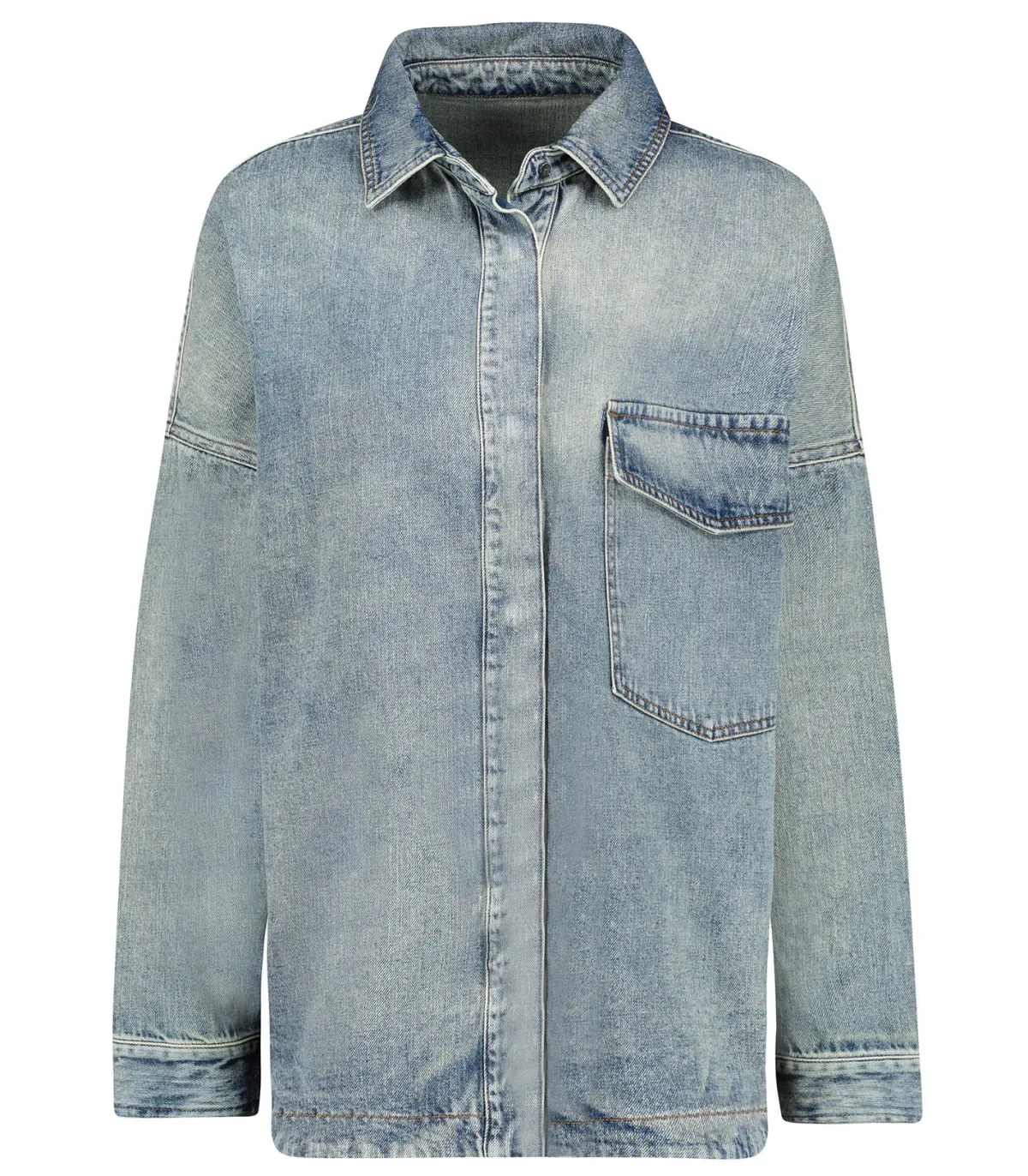 Nine in the Morning Surchemise Rosa Indigo*Femme Manteaux & Vestes