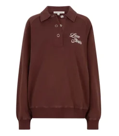 Love Stories Sweat Russel Marron*Femme Mailles & Sweats|Love Stories