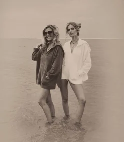 Jane de Boy Sweat-shirt Jersey triple Gaze blanc*Femme Mailles & Sweats|Sweat-Shirts