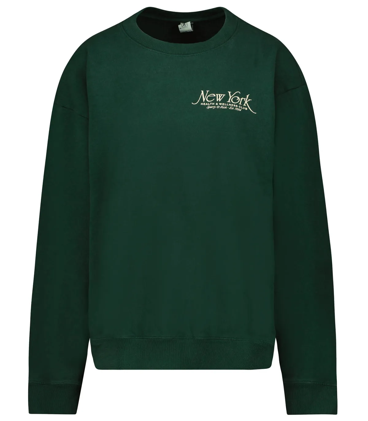 Sporty & Rich Sweat-shirt NY 94 Forest*Femme Mailles & Sweats