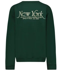 Sporty & Rich Sweat-shirt NY 94 Forest*Femme Mailles & Sweats