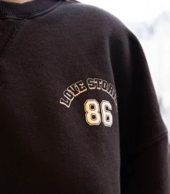 Love Stories Sweat-shirt Sloane Noir*Femme Mailles & Sweats|Love Stories