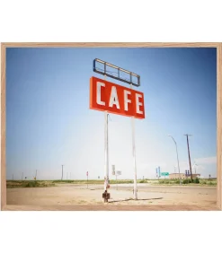 Lola James Harper Tableau avec cadre "Café" 60x80cm* Affiches & Tableaux