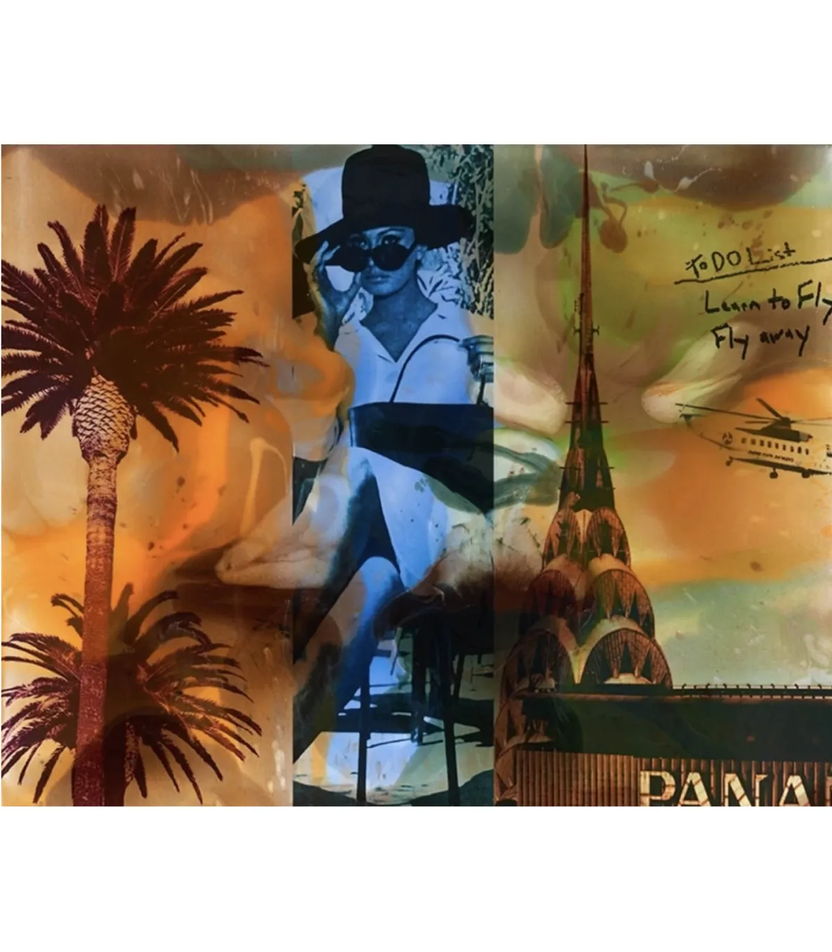 Jörg Döring Tableau Learn to fly 1/9 120 X 150 cm* Affiches & Tableaux