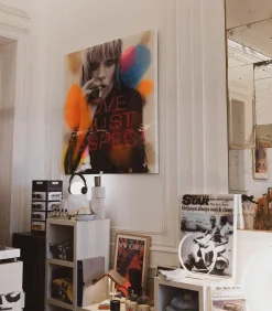 Jörg Döring Tableau "Respect" 130x130cm* Affiches & Tableaux