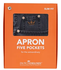 Dutchdeluxes Tablier 5 Poches Coton Denim* Linge De Cuisine