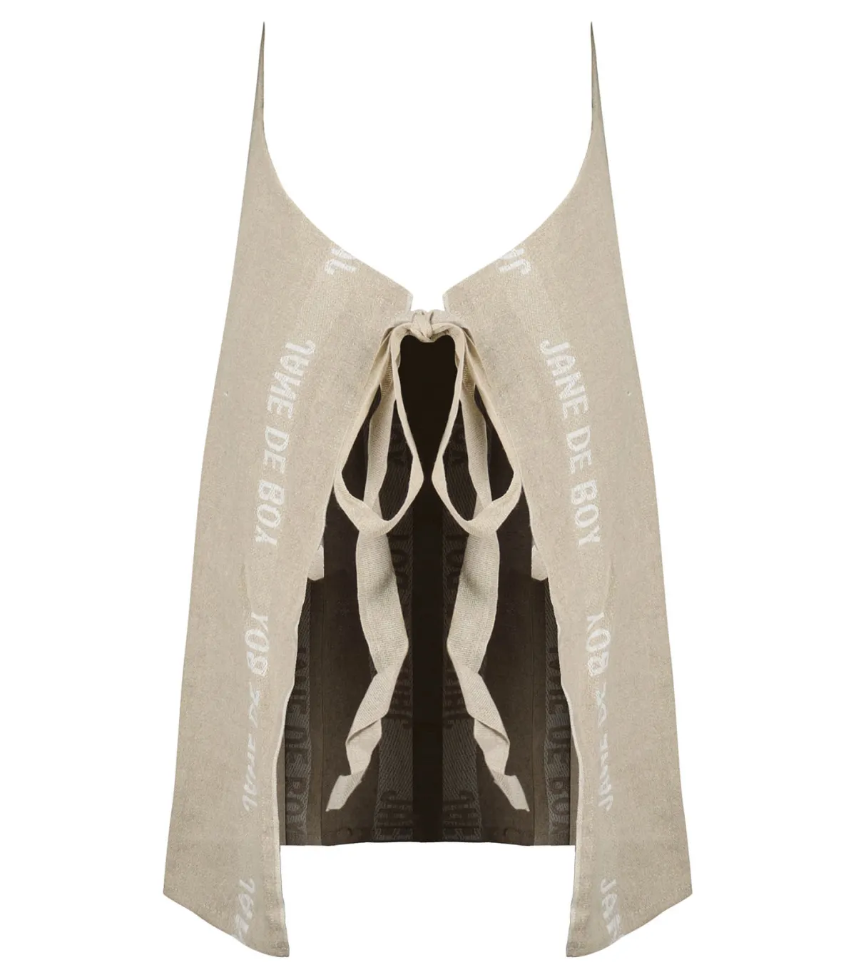 Charvet Editions Tablier Jane de Boy* Linge De Cuisine