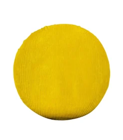 Manufactori Tabouret Cordou Velours Côtelé Jaune* Mobilier