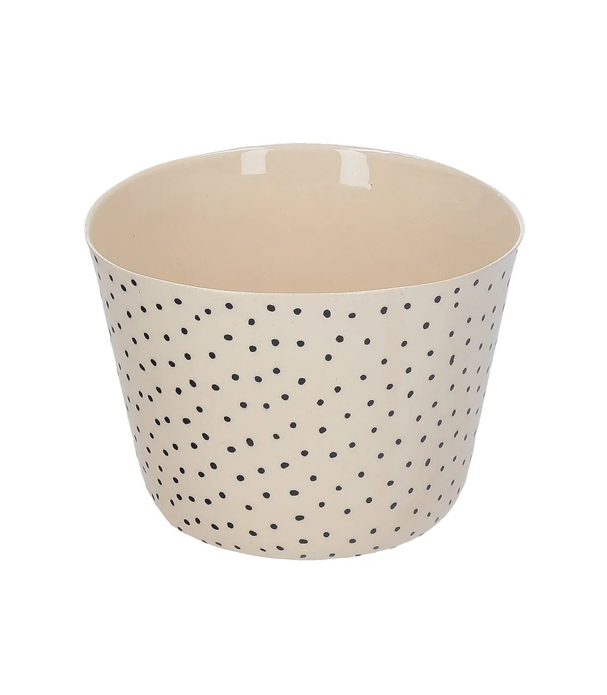 Three Seven Tasse à thé en céramique "Pois noirs"* Tasses, Mugs & Bols|Services À Thé