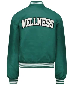 Sporty & Rich Teddy Wellness Boucle Varsity /White*Femme Manteaux & Vestes