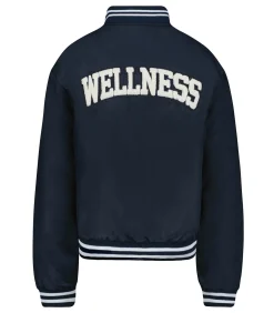 Sporty & Rich Teddy Wellness Boucle Varsity /White*Femme Manteaux & Vestes