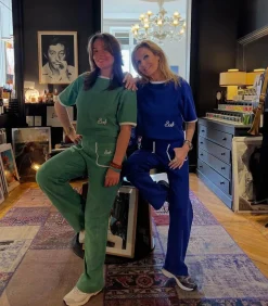 Welcome Bob Tee-shirt Carnac Klein Blue*Femme Hauts