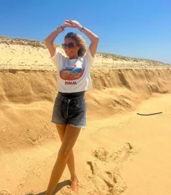 Welcome Bob Tee-shirt Carnac Napoli Print*Femme Hauts