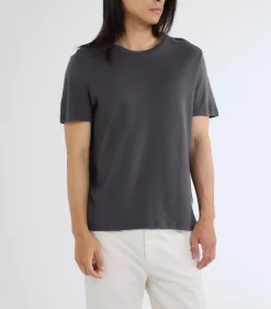 Majestic Filatures Tee-shirt homme Col Rond Crépuscule*Homme Tee-Shirts