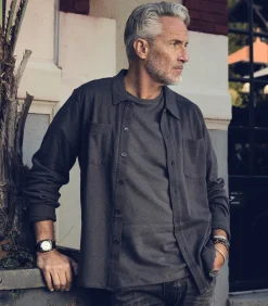 Majestic Filatures Tee-shirt homme Col Rond Crépuscule*Homme Tee-Shirts