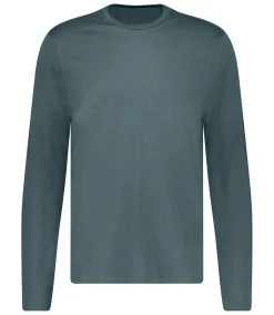 Majestic Filatures Tee-shirt homme Col Rond Manches Longues Crepuscule*Homme Tee-Shirts