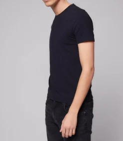 Majestic Filatures Tee-shirt Homme Harold Col Rond Manches Courtes*Homme Tee-Shirts