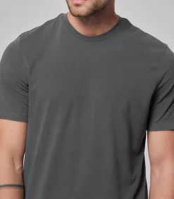 Majestic Filatures Tee-shirt Homme Harold Col Rond Manches Courtes*Homme Tee-Shirts