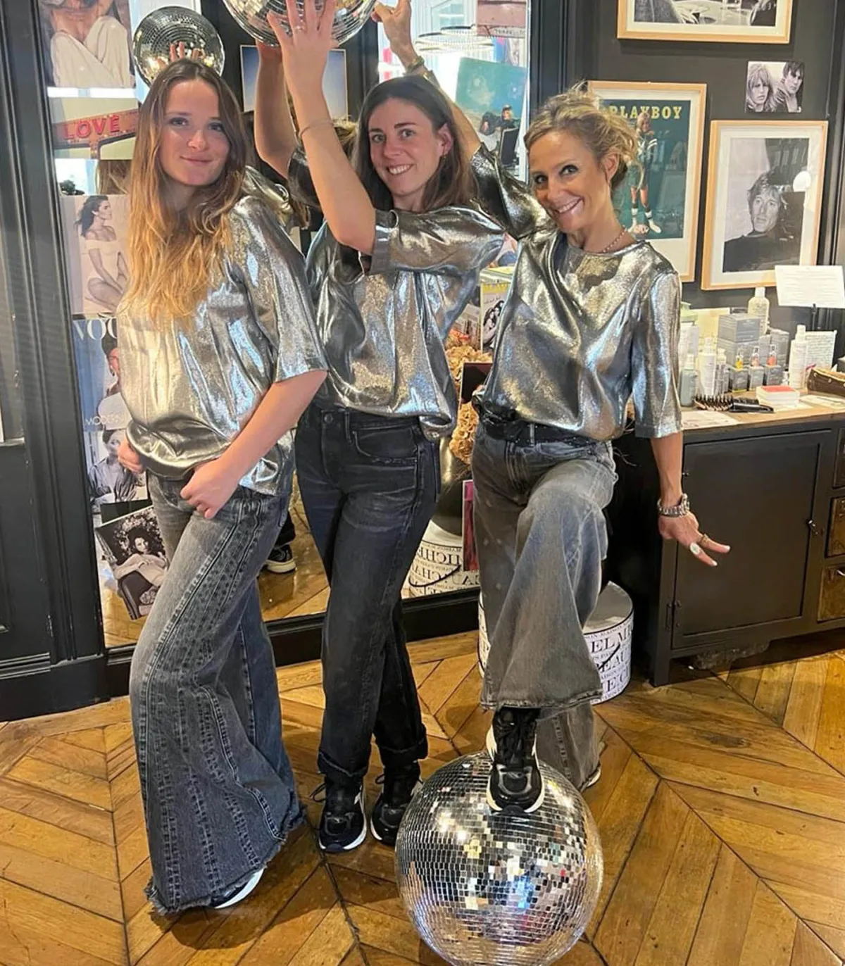 Roseanna Tee-shirt Martial Silver*Femme Hauts