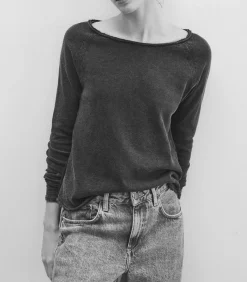 American Vintage Tee-shirt Sonoma manches longues*Femme Hauts