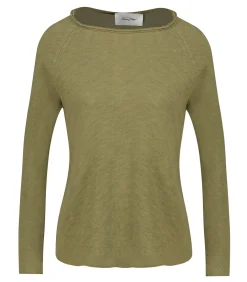 American Vintage Tee-shirt Sonoma Manches Longues Col Bateau Vintage*Femme Hauts