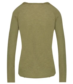 American Vintage Tee-shirt Sonoma Manches Longues Col Bateau Vintage*Femme Hauts