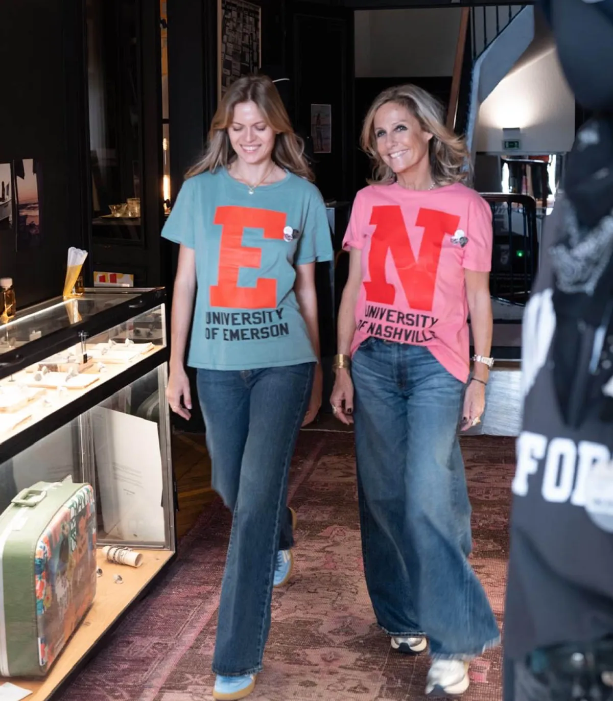 Newtone Tee-shirt Starlight Letters Emerson*Femme Hauts