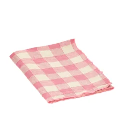 Maison de Vacances Torchon Bourdon Toile Vintage Vichy 43 x 75 cm* Linge De Cuisine