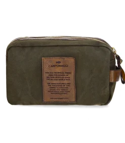 Campomaggi Trousse de toilette Carcoat Canvas Militaire*Femme Pochettes|Sacs