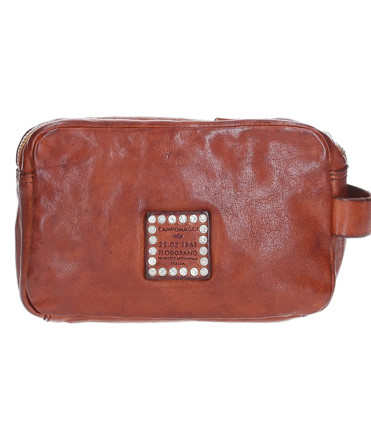 Campomaggi Trousse de toilette Easy Cuir Cognac*Femme Pochettes|Sacs