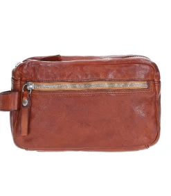 Campomaggi Trousse de toilette Easy Cuir Cognac*Femme Pochettes|Sacs