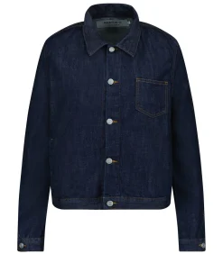 Agathe de la Fontaine Veste Bombing Denim Indigo*Femme Manteaux & Vestes