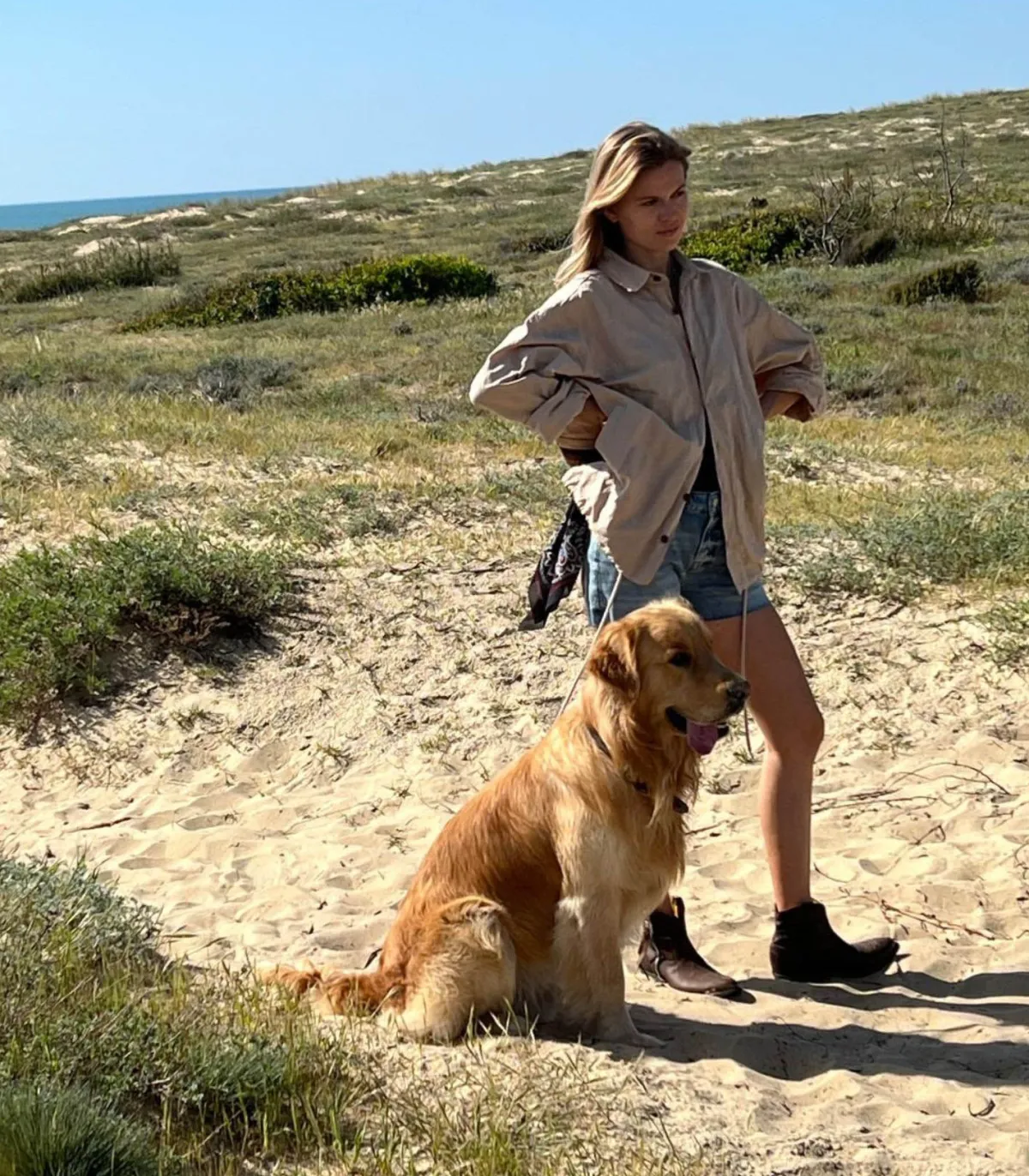 destin Veste Cricchi Sand*Femme Manteaux & Vestes