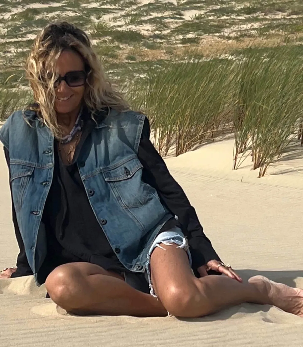 ASKK NY Veste en Denim Sans Manches Bogart*Femme Manteaux & Vestes