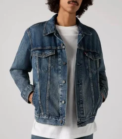 Levi Veste en Jean mixte The Trucker Broadway*Femme Manteaux & Vestes|Manteaux & Vestes