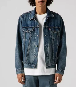 Levi Veste en Jean mixte The Trucker Broadway*Femme Manteaux & Vestes|Manteaux & Vestes