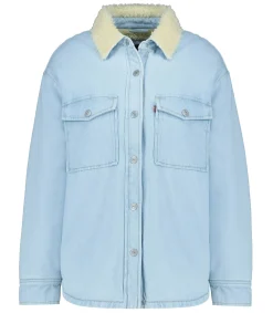 Levi Veste en Jean Shearling Lola Glad To Meet You*Femme Manteaux & Vestes