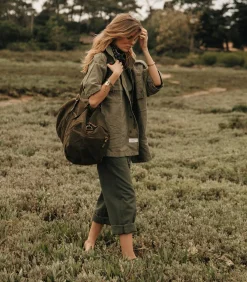 BORO Veste Militaire à Manches Courtes avec Capuche Kiyosu Wild Horses*Femme Manteaux & Vestes