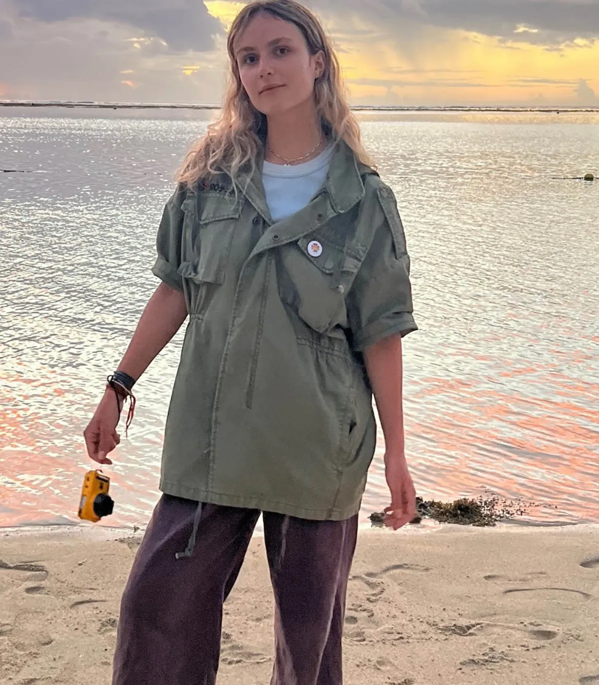 BORO Veste Militaire à Manches Courtes avec Capuche Kiyosu Wild Horses*Femme Manteaux & Vestes