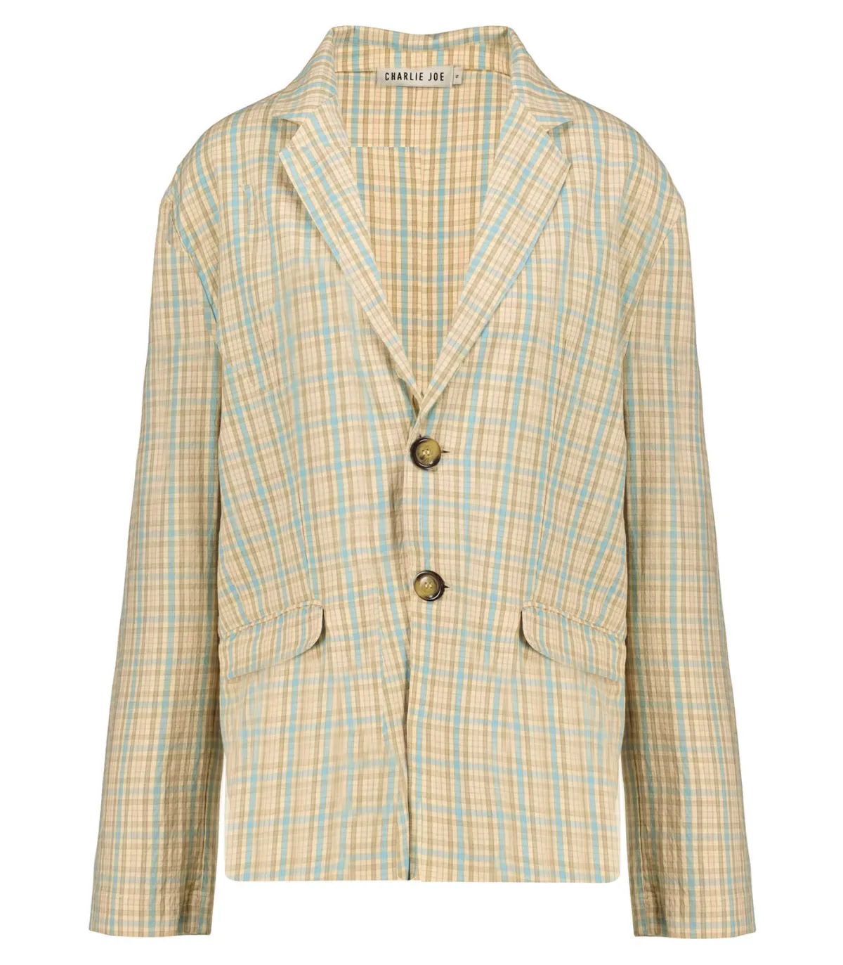 Charlie Joe Veste Myrela Checks*Femme Manteaux & Vestes