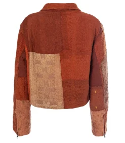 Alix of Bohemia Veste Pietro Earth Kantha*Femme Manteaux & Vestes