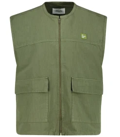 American Vintage Veste Sans Manches Rygybay Kaki*Femme Manteaux & Vestes