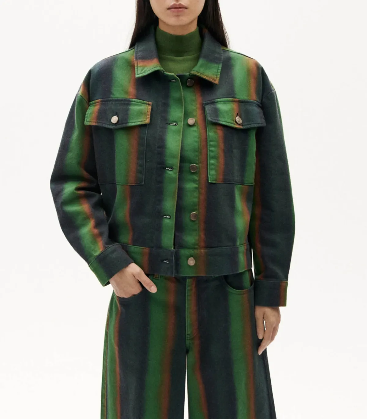 Thinking Mu Veste Swamp Frans*Femme Manteaux & Vestes