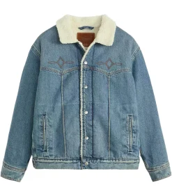 Levi Veste Western Sherpa Truck*Femme Manteaux & Vestes